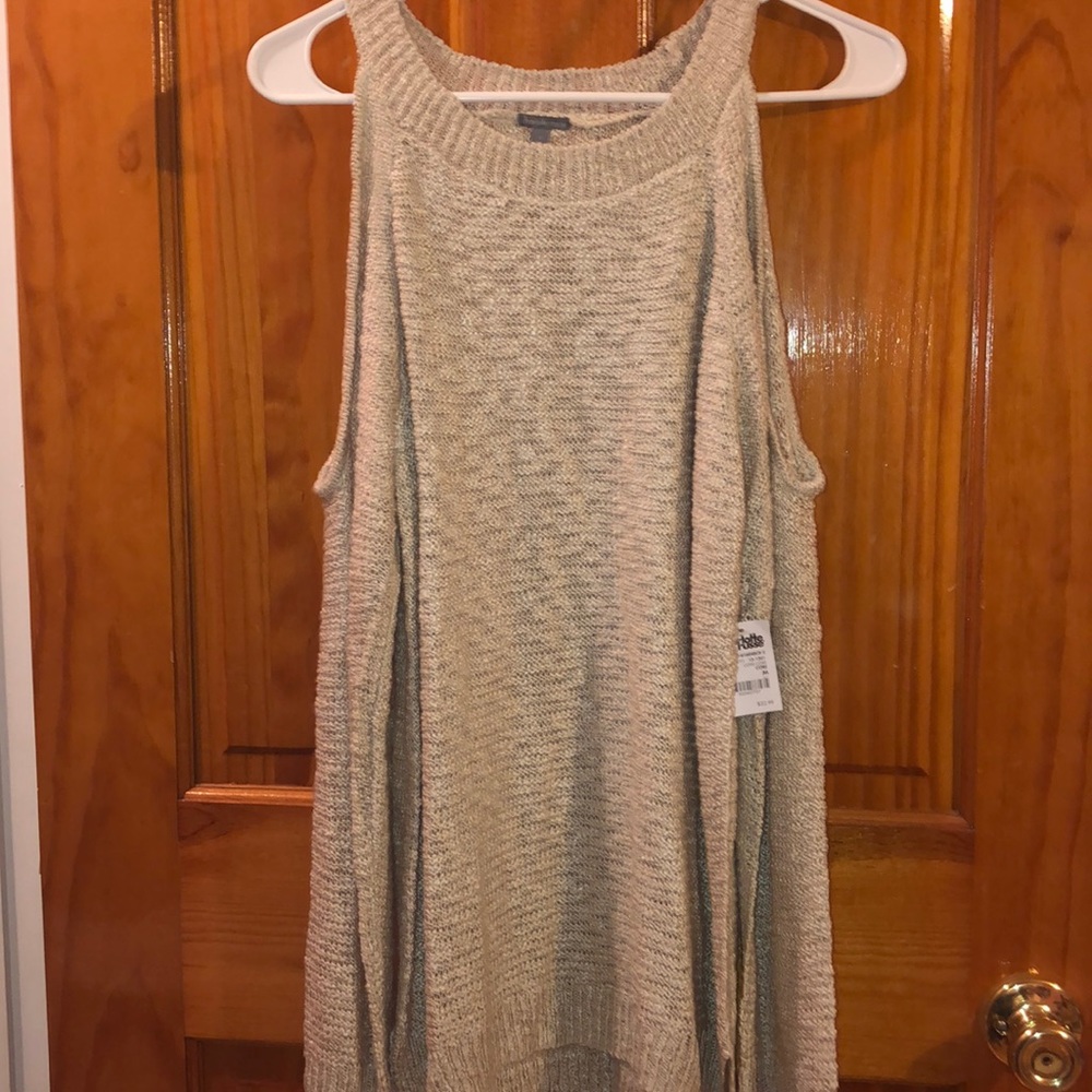 Open Shoulder Sweater